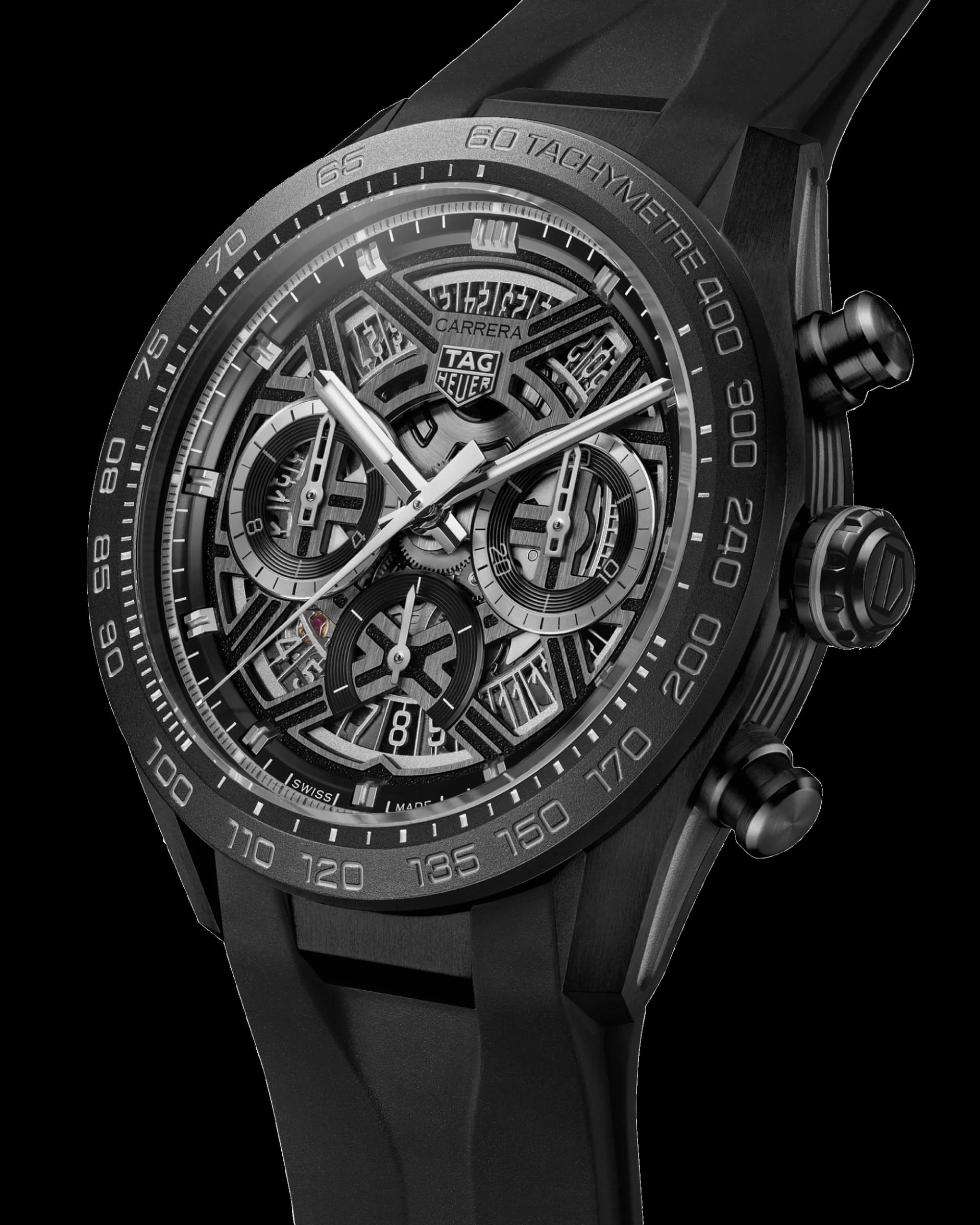 TAG Heuer TAG Heuer Carrera Chronograph Extreme Sport Automático 44 mm Titanio con revestimiento DLC CBU2080.FT6272 Ofertas - Image 1